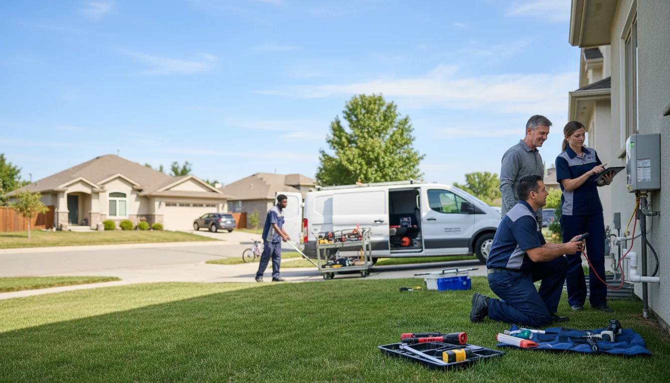 Tankless water heater service in Berino, NM
